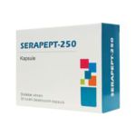 Serapept – 250 sa 30 kapsula je dodatak ishrani koji vrši degradaciju određenih proteina inflamacije. Koristi se za mnoga stanja koja uključuju bol i oticanje.
