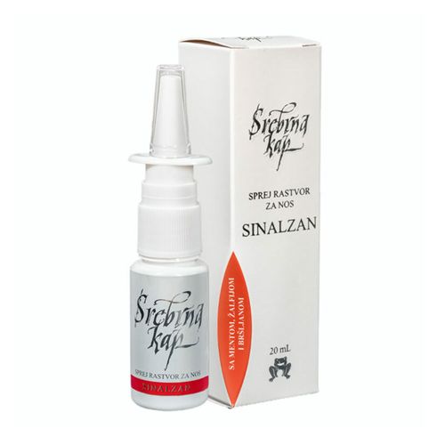 Srebrna kap sprej za nos SINALZAN 20ml