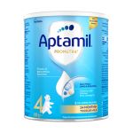 Aptamil 4, adaptirano mleko, u pakovanju od 400gr, namenjeno za decu stariju od 24. meseca života. 