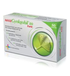 Gynkgobil Maxi forte 80mg, 60 kapsula, se preporučuje kod oslabljenog mentalnog kapaciteta, koncentracije i pažnje, pamćenja, a naročito kod starijih ljudi.