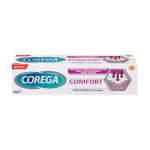 Corega Comfort 40gr, je krema za pričvršćivanje proteza koja se pretvara u gel koji pomaže da se obezbedi celodnevni zaštitni i umijurući sloj na desni.