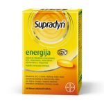 Supradyn energy u pakovanju od 30 tableta je dodatak ishrani sa koenzimom Q10, vitaminima, mineralima.