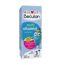 Becutan Kids VitS multivitamin namenje za decu 3+ godine starosti je sirup sa ukusom pomorandže koji sadrži kombinaciju 9 vitamina, kao dodatak ishrani.