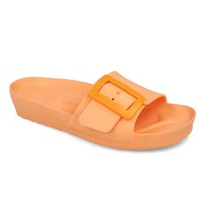 GRUBIN ženske papuče CLOUDY narandžasta izrađene po jedinstvenom EVA materijalu, koji je vodootporan, ultra lak i jednostavan za održavanje.
