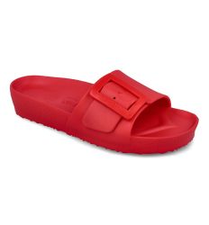 GRUBIN ženske papuče CLOUDY crvena izrađene po jedinstvenom EVA materijalu, koji je vodootporan, ultra lak i jednostavan za održavanje.