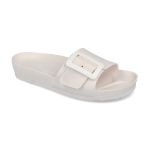 GRUBIN ženske papuče CLOUDY bela izrađene po jedinstvenom EVA materijalu, koji je vodootporan, ultra lak i jednostavan za održavanje.