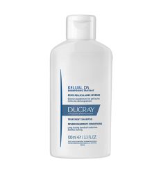 Ducray kelual DS šampon 100ml, kao dodatna nega skalpa sa seboroičnim dermatitisom i kod stanja peruti praćenih crvenilom i intenzivnim svrabom.