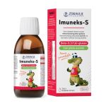 Imuneks-S sirup od 150ml je namenjen deci za prevenciju respratornih infekcija, alergijskih bolesti, kod pojave prvih simptoma infekcije respiratornog trakta,