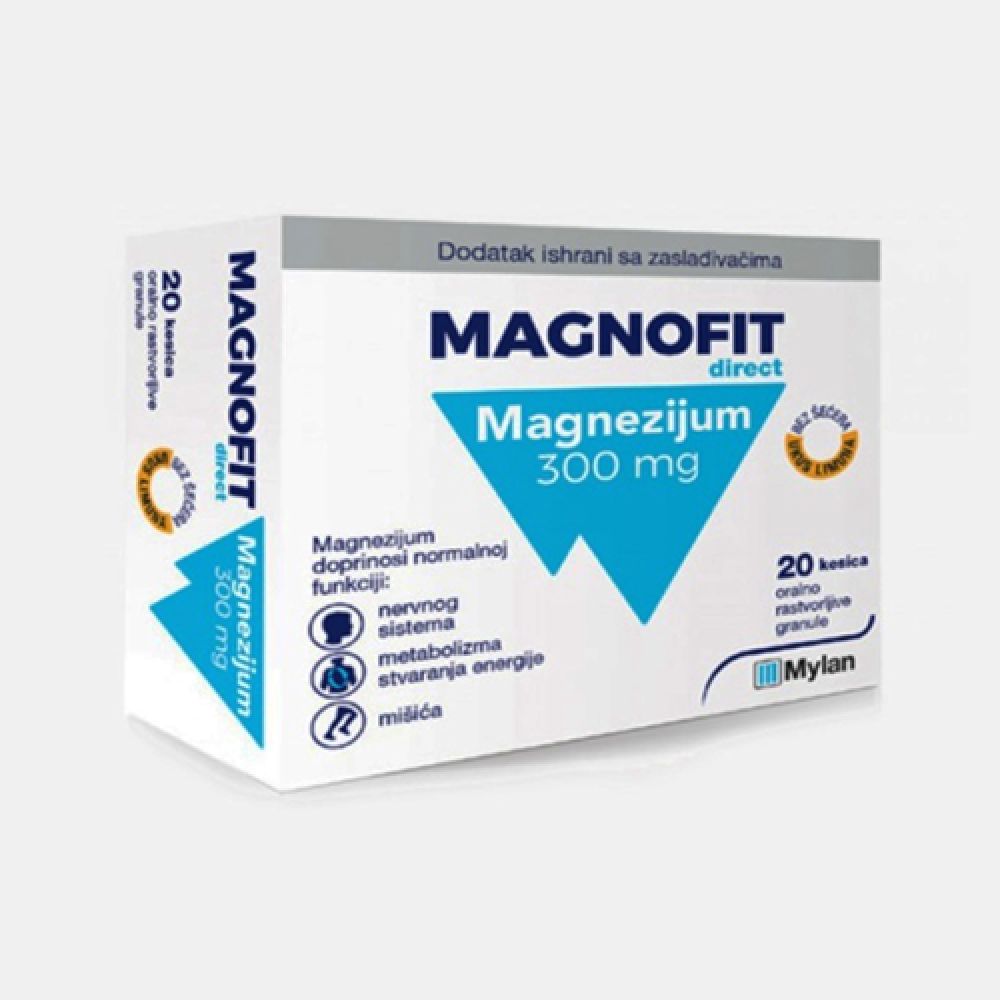 Magnofit Magnofit direkt magnezijum 300mg 20 kesica