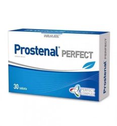 Prostenal perfect od 30 tableta, je namenjen muškarcima sa problemima prostate. Ima pozitivne efekte na uvećanu prostatu, kao i na potenciju.