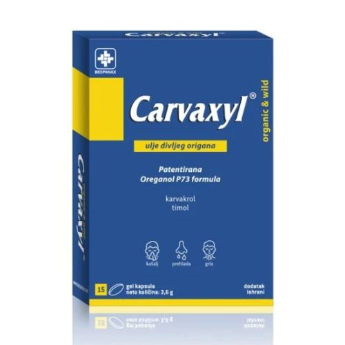 Carvaxyl 15 kapsula, ulje od divljeg origana odlično za sve urinarne infeksije jer divlji origano je jedan od najjačih prirodnih antioksidanasa