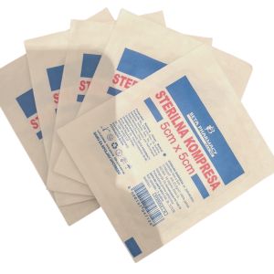 Komprese sterilna 5cmx5cm, BetaPharmacy, 1 komad