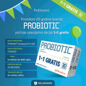 Probiotic kapsule 1+1 GRATIS