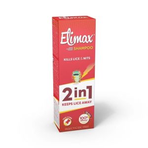 Elimax 2u1 šampon protiv vaški + češalj 100ml