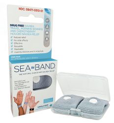 Sea-Band narukvice protiv mučnine za odrasle dokazano rade za mučninu u putu a mogu se koristiti i za druge vrste mučnina.
