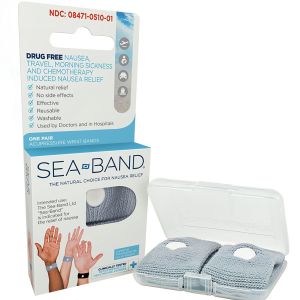 Sea-Band narukvice protiv mučnine za odrasle (1 par)