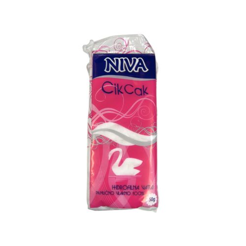 Cik-cak hidrofilna vata 50g Niva