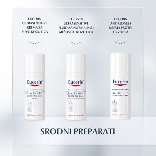 Eucerin AntiREDNESS krema sa zelenim pigmentima rutina