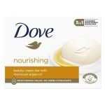 Dove Nourishing čvrsti sapun koji adrži arganovo ulje koje pomaže da obnovite vlažnost kože