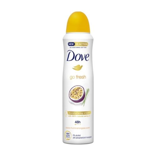 Dove deozodorans go fresh passion fruit&lemongrass scent 150ml