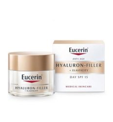 Eucerin Hyaluron-filler+elasticity dnevna krema SPF15, 50ml