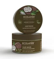 Ecolatier maska za kosu - Nutrition & Recovery Organic Coconut 250ml