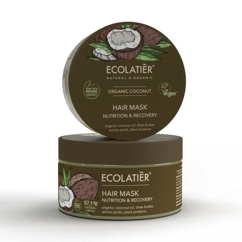 Ecolatier maska za kosu - Nutrition & Recovery Organic Coconut 250ml