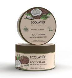 Ecolatier krema za telo - Nutririon & Recovery Organic Coconut 250ml