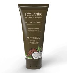 Ecolatier krema za stopala - Nutririon & Recovery Organic coconut 100ml