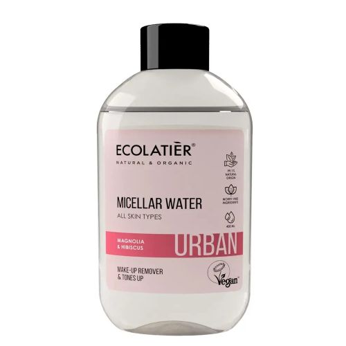 Ecolatier micelarna voda za sve tipove kože, Magnolia & Hibiscus 400ml 