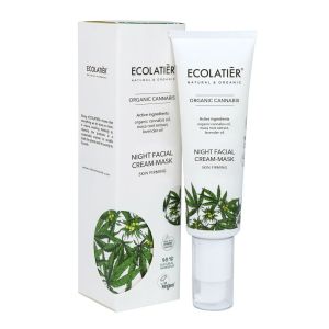 Ecolatier noćna krema-maska, Skin Firming Organic Cannabis 50ml