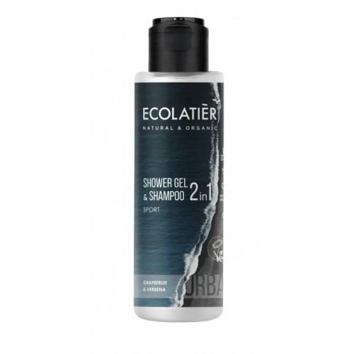 Ecolatier gel za tuširanje i šampon 2-u-1 Sport, 100 ml