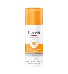Eucerin sun anti-age tonirana krema za lice za zaštitu od sunca SPF50 Svetla 69776