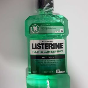 Listerine Teet&Gum Defence, Soft Mint - tečnost za ispiranje usta 500ml