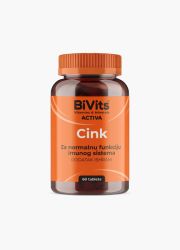 BiVits Activa Cink 10mg, 60 kapsula