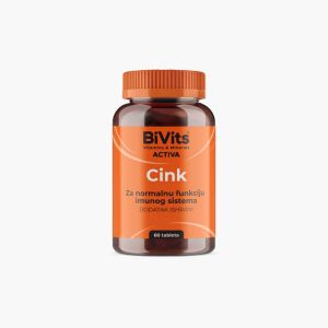 BiVits Activa Cink 10mg, 60 kapsula