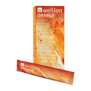 Wellion Invertni sirup glukoze, saharoze i fruktoze sa aromom pomorandže, 10 kesica od 13 ml