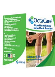 Octacare super elastični kompresivni zavoj, 6cm x 4,5m