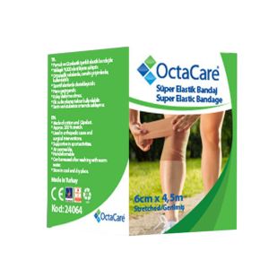 Octacare super elastični kompresivni zavoj, 6cm x 4,5m