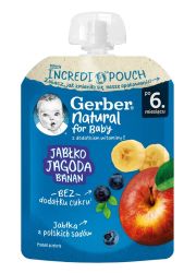 Gerber slatka kašica jabuka borovnica banana 80g