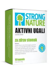 Strong Nature Aktivni ugalj 10 kaspula