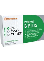 One Two Three Polivit B plus 30 tableta