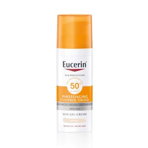 Eucerin Sun tonirana krema za masnu kožu SPF50, tamna 87942