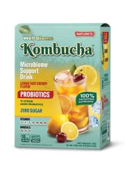 Kombuha Well Biome, limun i višnja 15 kesica