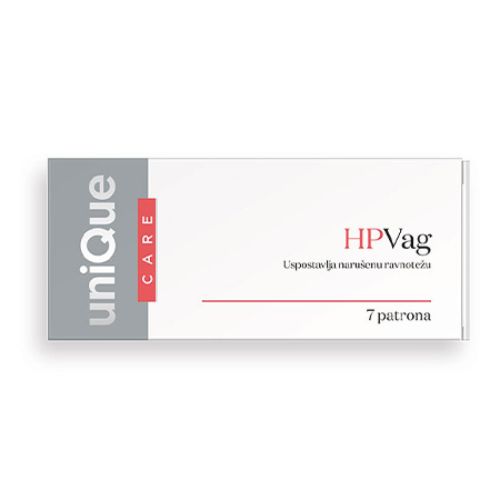UniQue Care HPVag vagitorije bazi ulja kakao, celera, ricinusa, koštica kajsije koji dokazano deluju antivirusno  u borbi protiv vaginalnih infekcija HP virusima.
