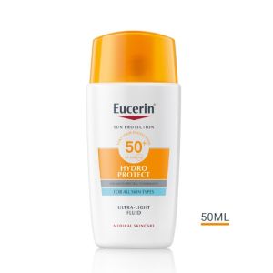 Eucerin sun hydro-protect ultralagani fluid za lice spf 50+, 50ml