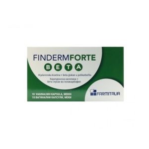 Finderm Forte Beta vaginalne kapsule, 10 komada