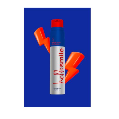 Hello Smile Energy drink pasta za zube pruža jedinstveni osećaj svežine uz prepoznatljivu aromu omiljenog energetskog napitka. Za decu preko 6 godina. 