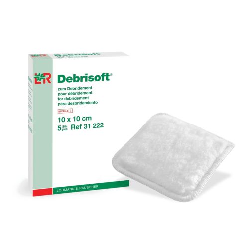 Debrisoft komprese 10x10cm, 1 kompresa