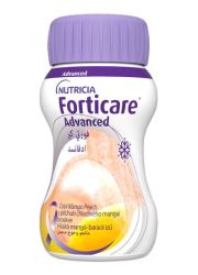 Forticare advanced cool mango peach, Nutricia, 4 komada/pakovanje